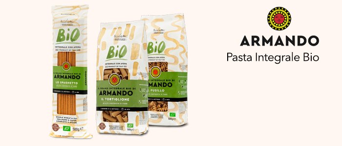 Pasta Armando Grano Integrale Biologico