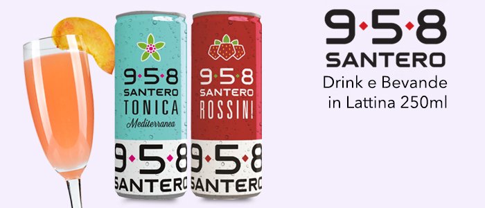 958 Santero: Drink e Bevande in Lattina