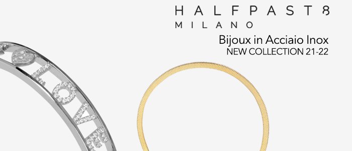 HALFPAST8 Bijoux: Nuova Collezione A/I 21-22