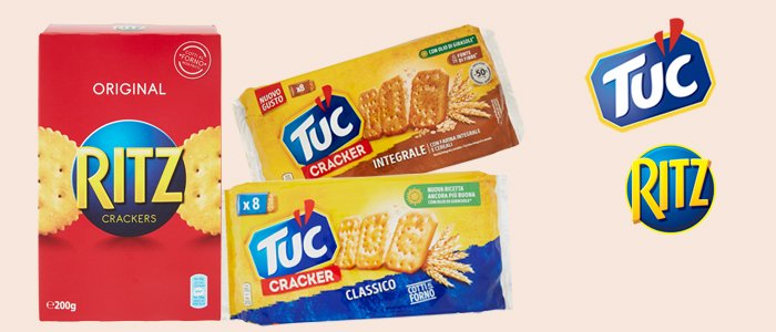 TUC Cracker e Ritz Snack Salati