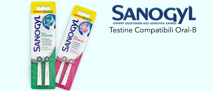 Sanogyl: Testine Compatibili Oral-B