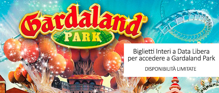 Gardaland: biglietto intero a data libera