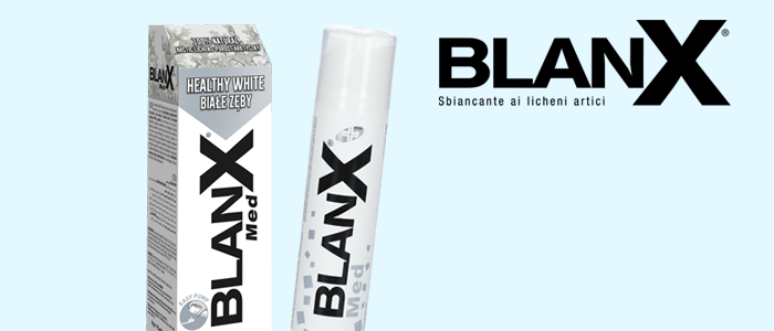 Blanx Healthy White dentifricio sbiancante