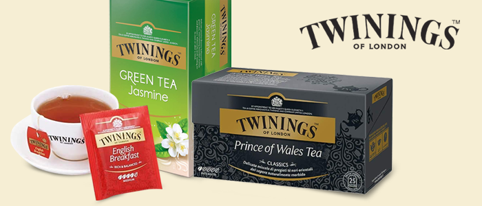 Twinings Tè: English Breakfast, Prince of Wales, Tè Verde