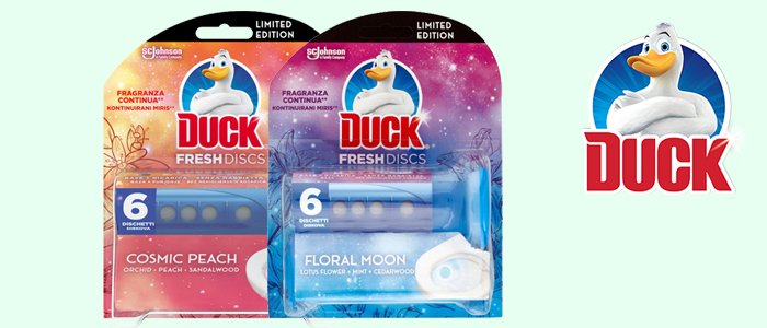 Duck Fresh Discs Cosmic Peach e Floral Moon