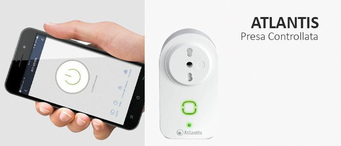Atlantis CASA Smart Plug Wi-Fi Presa controllata