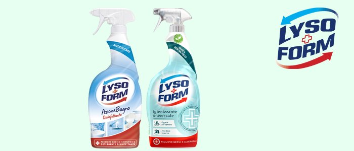 Lysoform Detergenti Disinfettanti con Ricarica - Buy&Benefit