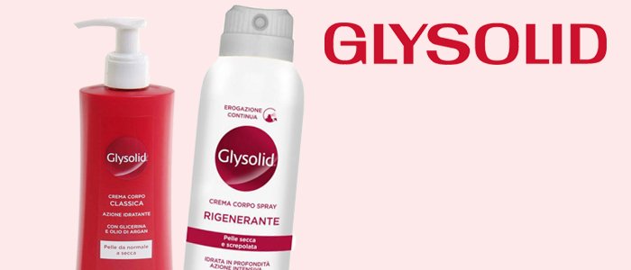 Glysolid Crema Corpo Idratante e Rigenerante