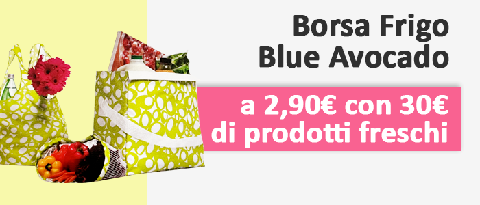 Acquista in Store: Borsa Frigo Blue Avocado a € 2,90!