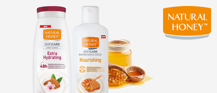 Natural Honey Gel Doccia e Lozioni Corpo