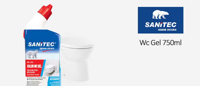Sanitec detergente WC Gel 750ml