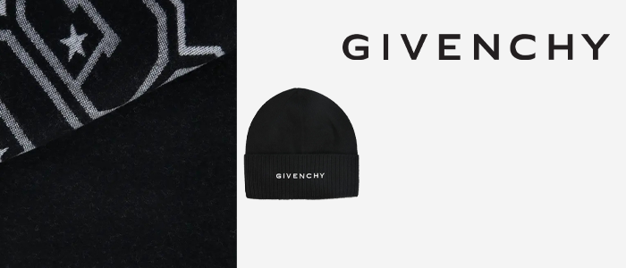 Idee regalo: Givenchy sciarpa e cappellino