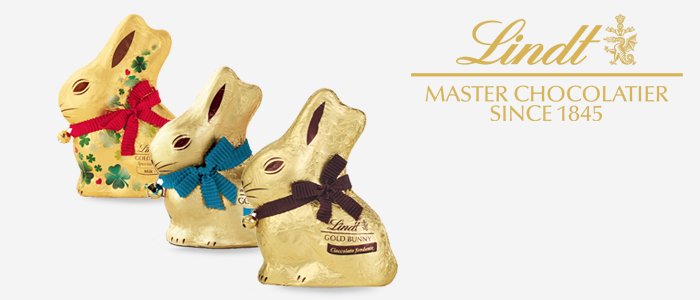 Lindt Gold Bunny: coniglietti di cioccolato