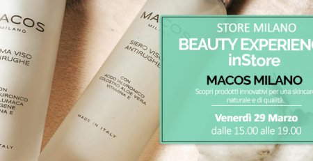 Beauty Experience: prova la skincare Macos Milano