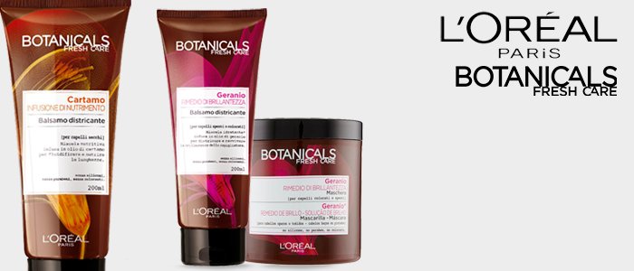 Speciale L'Oréal prodotti Botanicals 3x2